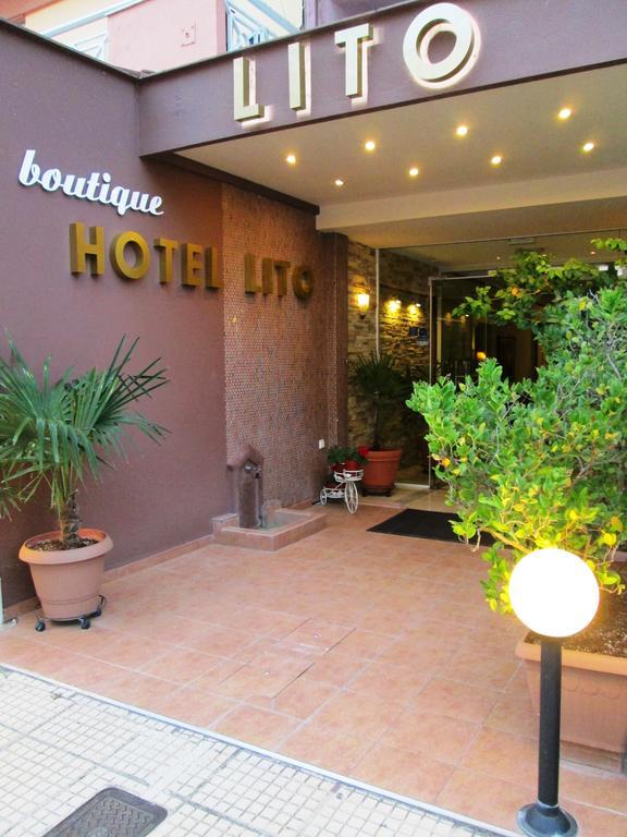 Hotel Lito Paralía Esterno foto